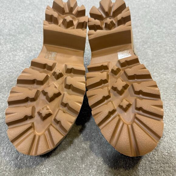 Roberto Cavalli Class NIB Cortina Faux Fur Lug Loafer Mule Leopard Buckle Sz 8M - Picture 9 of 14